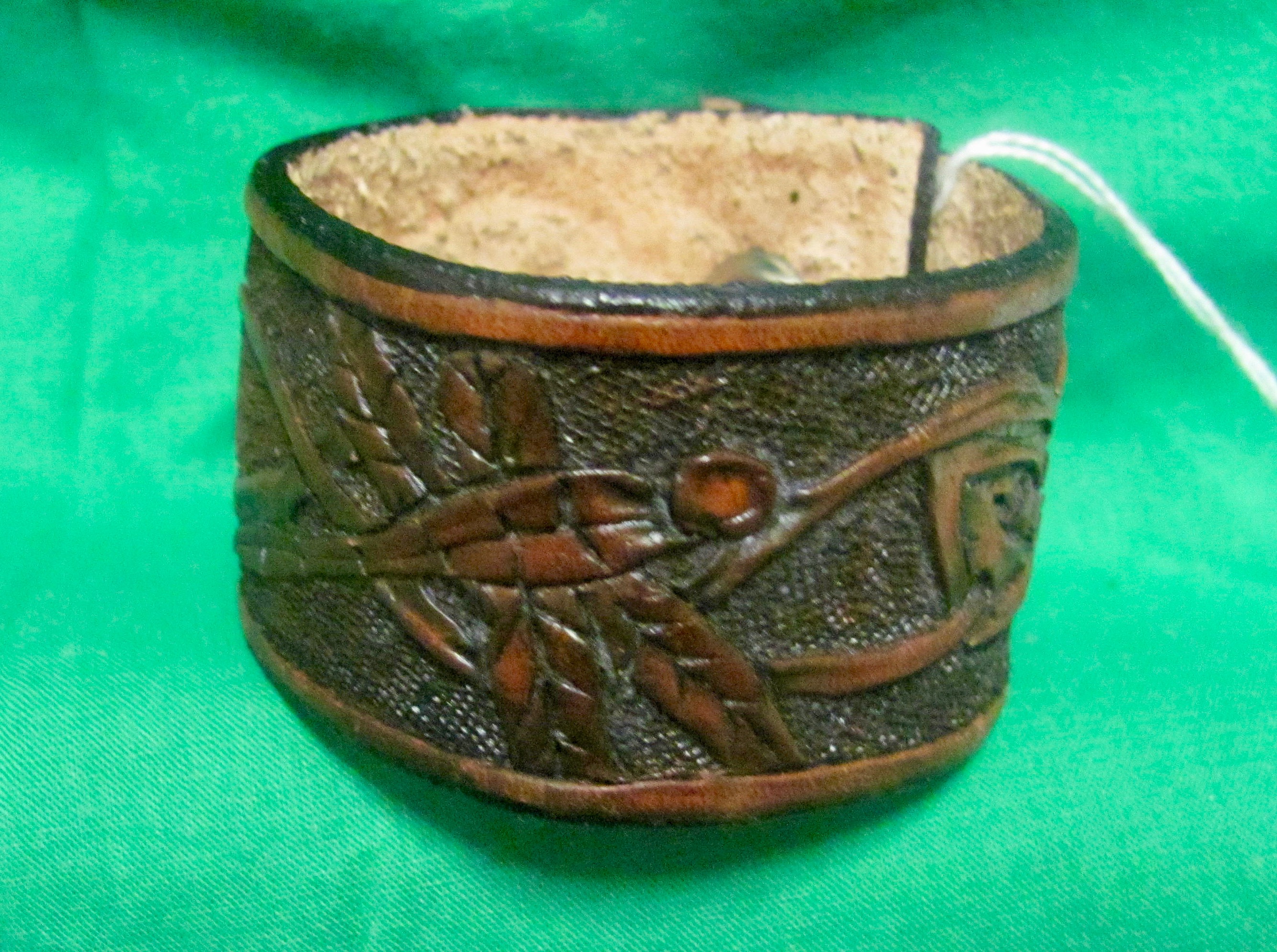 Nathans Leatherworks Dragonfly Bracelet NL-09